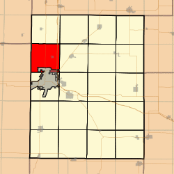 Location in Knox County