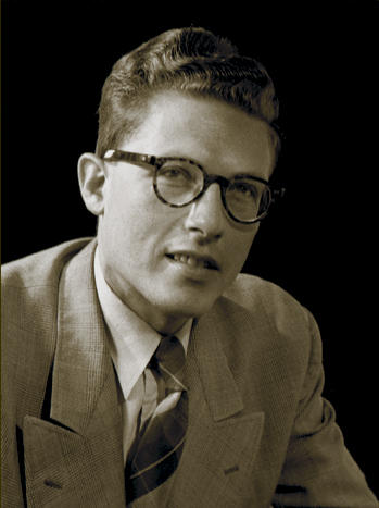 Albert Wesley Johnson ca. 1950, photograph by Myrtle E. Hardy.