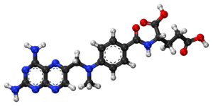 Methotrexate ball-and-stick model.png
