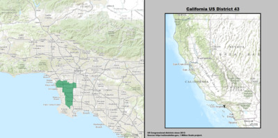 California US Congressional District 43 (since 2013).tif