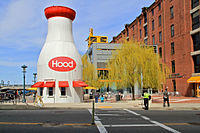 Boston, Museum Wharf, Hood Milk Bottle.jpg