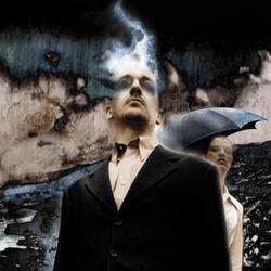Bertapelle and Casari in what would become the cover image for "Rain"