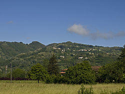 Panorama of the villages of Cascio, Ca'Matteo, and Ca'Serafino