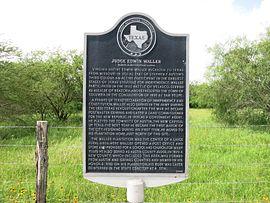 Pattison TX Judge Waller Marker.jpg