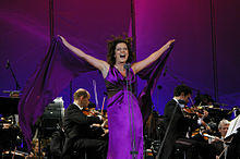 Angelika Kirchschlager at the Wiener Festwochen, 2008