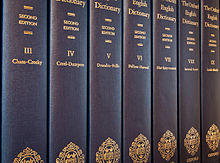 1 Feb - First Volume of Oxford English Dictionary is published 220px-OED2_volumes