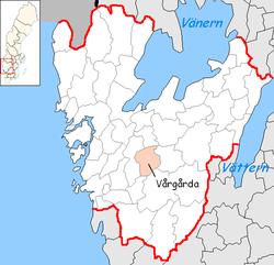 Vårgårda Municipality in Västra Götaland County.png