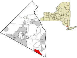 Location in Rockland County and the state of New York.