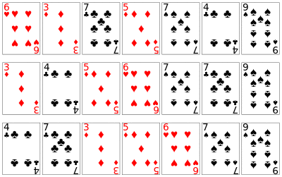 Sorting playing cards using stable sort.svg