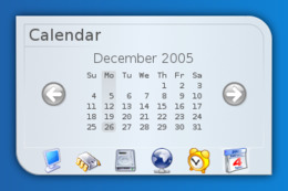 SuperKaramba theme Aero AIO