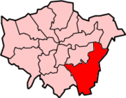 Bexley and Bromley shown within London.PNG
