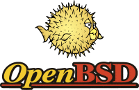 Puffy, the pufferfish mascot of OpenBSD posing in the official logo.