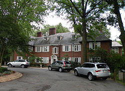 The house at Robin Hill Park, a large community center area in Moon Township