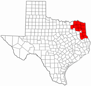 Texas's 1st congressional district 2003–2005.png