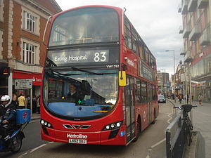 Metroline West VW1392 on Route 83, Wembley Central.jpg