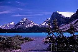 Bow Lake, Crowfoot Glacier, et al.jpg