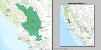 California US Congressional District 5 (since 2013).tif