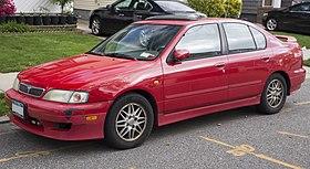1999 Infiniti G20t, red (front left).jpg