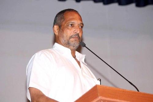 Nana Patekar snapped at the press meet for movie on Baba Amte 06.jpg