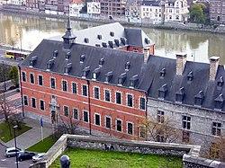 Walloon Parliament main entrance.jpg
