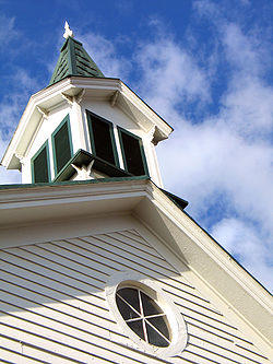 Spire of the Haymarket Museum
