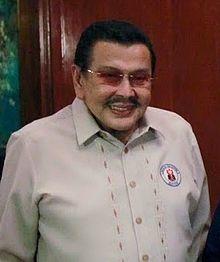 Erap at the State Dining Room of the Malacañan Palace 072716.jpg