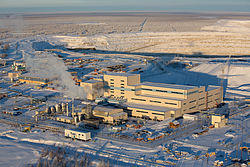 Ore processing factory in Nyurba