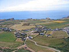 Rhosilli village from the air.jpg