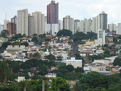 Downtown Uberlandia in mid-November 2011