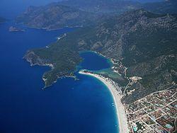 A view of Ölüdeniz