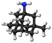 Memantine ball-and-stick model.png