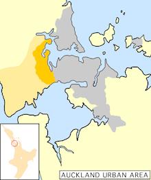 Waitakere City (orange)