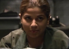 Capt. Louanne Katraine in "Torn"