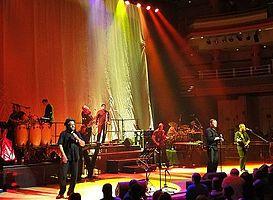 UB40 on stage in their home city of Birmingham, England in 2010