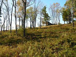 The ghost town of Pithole in Cornplanter Township