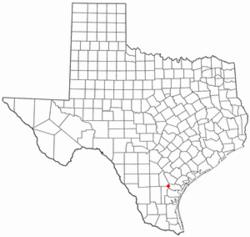 Location of Lake City, Texas