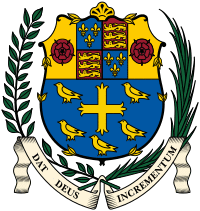 Official rendition of the Coat of arms of Westminster School.svg