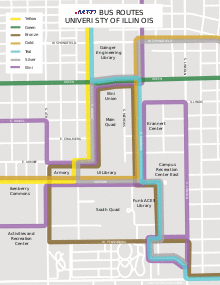 MTD Routes on University of Illinois Campus.svg