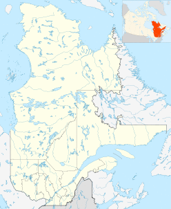 Charlevoix crater is located in Quebec