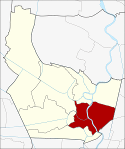 District location in Nonthaburi Province