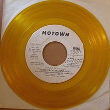 Special issue colored vinyl single