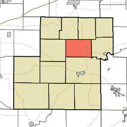 Location in Owen County